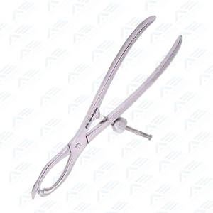 Fórceps de sujeción de hueso de punto, instrumentos médicos quirúrgicos ortopédicos autocentrantes veterinarios, estabilización ósea, cirugía veterinaria - Product Image 1