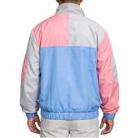 Veste coupe-vent rétro des années 80 personnalisée avec logo, en nylon léger imperméable, style streetwear, pour homme
