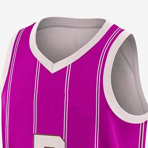 Camiseta de Baloncesto Unisex Personalizada con Estampado a Color en la Parte Delantera, 100% Poliéster, Transpirable, de Secado Rápido, Antibacteriana, Sin Mangas - Product Image 6