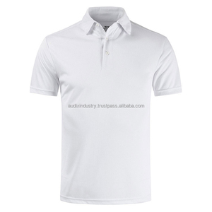 Camiseta Polo de Manga Corta para Hombre, Diseño OEM y Color Personalizado con el Logotipo de su Marca, Poliéster de Secado Rápido, Camiseta de Golf Negra - Product Image 2