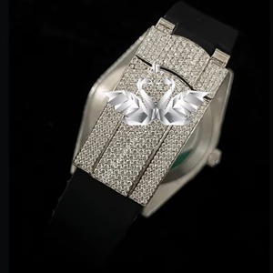Premium Quality Brown Rubber Strap Luxury Fashion Analog Mechanical Movement Stainless Steel Case Water Resistant Sports Watch - Product Image 5