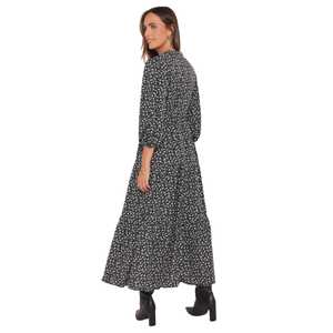 Vestido Maxi Informal para Mujer, Cuello Cuadrado, Vestido Largo - Product Image 2
