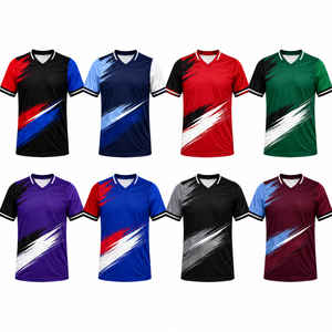 เสื้อฟุตบอลเด็กแบบสั่งทำพิเศษ พร้อมชื่อและหมายเลข  ผู้ผลิตชุดทีม OEM ขายส่ง - Product Image 2