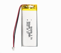 Prix de gros batterie Lipo 3.7v 500 Mah pour l'électronique grand public modèle de cellule de poche 502050 3.7v 500 mah batterie Li polymère