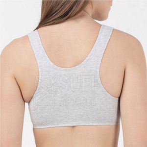 Sujetador Deportivo Transpirable con Logotipo Frontal Impreso por Transferencia de Calor Personalizado para Marca Privada, Costuras de Alta Resistencia, Ropa Deportiva de Alto Rendimiento - Product Image 3