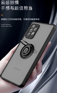 Housse de protection anti-rayures pour téléphone portable <span class=keywords><strong>Samsung</strong></span> M32 <span class=keywords><strong>A32</strong></span> <span class=keywords><strong>5G</strong></span>, translucide et magnétique - Product Image 3