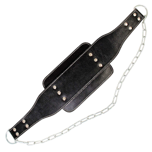 Ceinture de musculation en cuir synthétique neuve pour dips et tractions - Product Image 2