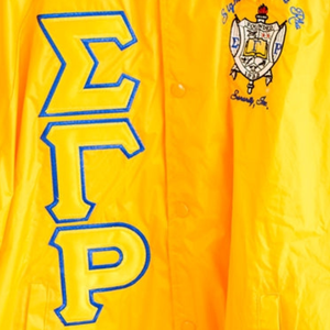 Veste coupe-vent légère zippée personnalisée Sigma Gamma Rho Sorority, style grec, décontractée, sportswear, streetwear, vente en gros - Product Image 6