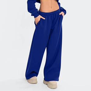 Pantalones Deportivos Casuales de Pierna Ancha y Corte Holgado para Mujer, Hechos a Medida, de Alta Calidad - Product Image 3