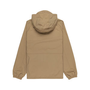 <b>Men</b> Hooded Windbreaker <b>Jacket</b> Lightweight Casual Zipper Front Solid Color Polyester Autumn Wear - Product Image 6