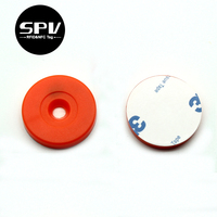 Puce résistante ISO14443A NXP NFC Ntag213 étiquette de jeton de pièce de monnaie ronde collante pour le suivi des actifs