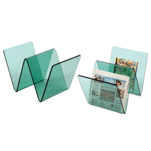 Sleek Clear Acrylic Book Holder: Premium Modern <b>Stands</b> for Displaying Books and Magazines in an Elegant and Contemporary Style - Product Image 1