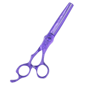 Ciseaux à cheveux professionnels en acier inoxydable de 6,5 pouces à lame droite, tranchants, pour salon et usage domestique, fournitures de beauté - Product Image 4