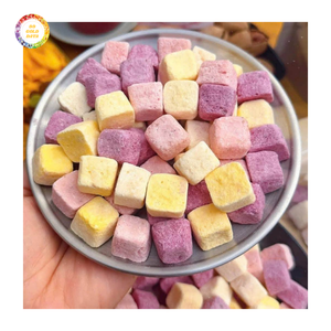 โยเกิร์ตฟรีซดรายและขนมผลไม้แช่แข็ง ขนมหวานแช่แข็ง IQF แพ็คใหญ่ 1 กก. รสหวาน - Product Image 5