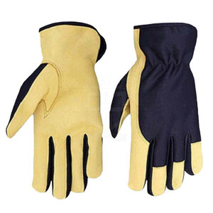Guantes de seguridad de cuero resistentes con forro interior suave y capa exterior fuerte para un rendimiento duradero - Product Image 6