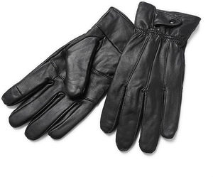 Gants de conduite en cuir pleine fleur pour homme, style classique, en cuir véritable, en stock - Product Image 1