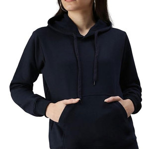 Sweat-shirt à col montant pour femme, avec logo personnalisé, cordon de serrage, en molleton, pour entraînement professionnel en salle de sport, haut de sport athlétique 2026 - Product Image 1
