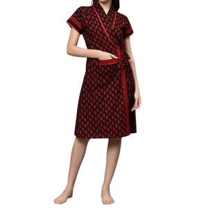 Chaquetones cortos de algodón de primera calidad para dormir, elegantes, cómodos para la noche de primavera y verano, a la venta de un exportador indio - Product Image 1