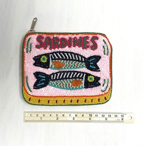 กระเป๋าใส่เหรียญปักมือประดับลูกปัดลายวากาย ดีไซน์พิเศษ กระเป๋าใส่เหรียญขนาดเล็ก กระเป๋าเย็บลายพร้อมซิปสำหรับผู้หญิง เด็กหญิง และเด็ก - Product Image 3