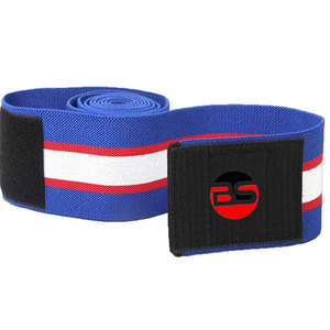 Durable Material Made In Pakistan <b>Knee</b> Wraps Wholesale Low Price Compression Workout Weight Lifting <b>Knee</b> Wraps By Burhan Sports - Product Image 4