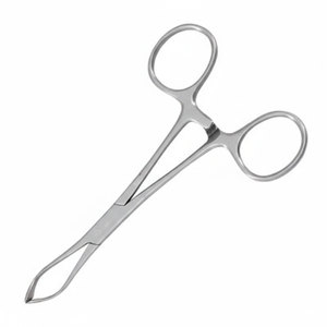 Pinzas para Toallas Lorna Sin Perforación, de Acero, Manuales, Reutilizables, Certificadas CE, de Alta Calidad, Clase I, para Uso en Cirugía General, Hechas en Pakistán - Product Image 1