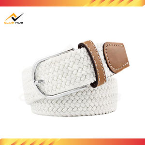 เข็มขัดแฟชั่นลำลองคุณภาพสูงสำหรับผู้หญิงและผู้ชาย  วัสดุโพลีเอสเตอร์  ดีไซน์หรูหรา  ปรับขนาดได้  หัวเข็มขัดโลหะผสม  แข็งแรงทนทาน  ขายส่ง - Product Image 3