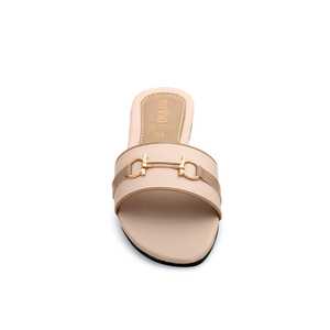 Pantoufles de sport décontractées beiges CL1789 - Product Image 1