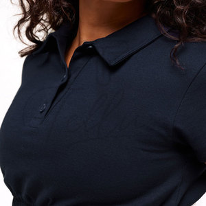 Nuevo Diseño 2026 Ropa de Mujer, Camisetas Polo para Mujer, Camiseta Polo de Moda para Mujer, Corte Ajustado, Personalizada, Proveedor de Ropa Urbana - Product Image 5