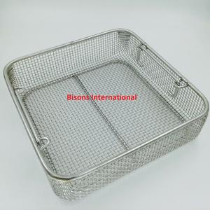 BISONS Plateau de Stérilisation Manuel en Acier Inoxydable pour Instruments Chirurgicaux, Boîte Médicale Certifiée CE, Ensemble Orthopédique – Vente en Gros - Product Image 2