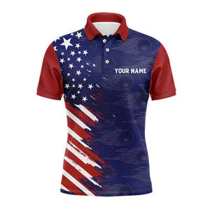 เสื้อเจอร์ซีย์โบว์ลิ่งคุณภาพสูงสั่งทำพิเศษ ระบายอากาศได้ดี ไซส์พลัส สำหรับผู้ชายและผู้หญิง ชุดยูนิฟอร์มทีมกีฬาแข่งขัน ผลิตจากโพลีเอสเตอร์ 100% - Product Image 1