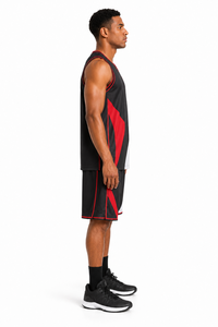 Uniforme de basketball de qualité supérieure, service OEM, prix bas, prix raisonnable, design personnalisé, meilleure fabrication d'uniformes de basketball - Product Image 3