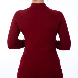 Camisa de Competición Ecuestre para Mujer, Transpirable, Elástica, Camiseta Interior para Montar a Caballo, Fabricante OEM de Marca Privada - Product Image 2