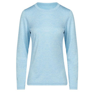 T-shirt à manches longues personnalisé, dernière collection, manches longues complètes, pas cher, fitness, vierge, pour femme, en molleton doux - Product Image 6