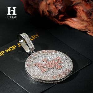 สร้อยคอจี้ตัวอักษรทรงกลมสไตล์ฮิปฮอปสุดหรู, ทอง 14K/18K, เพชรเพาะเลี้ยง/เพชรธรรมชาติ, ผู้จำหน่ายเครื่องประดับขายส่ง - Product Image 6