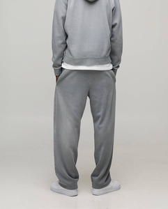 Pantalon de jogging en molleton de coton épais américain pour homme, haute performance, pour activités de plein air, randonnée, course à pied, automne, long, vêtement de sport, ODM - Product Image 6