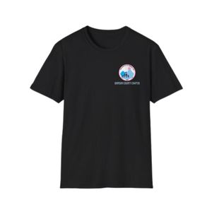 T-shirt en coton doux à col rond et manches courtes, vêtements décontractés à la mode pour tous les jours, Johnson County - Product Image 1