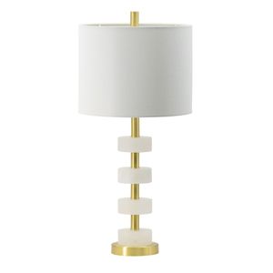 Lampe de table en marbre 13x13x26, décoration élégante et stylée pour la maison - Product Image 2