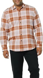 Chemise en flanelle à carreaux pour hommes, 100% coton, motif à carreaux, tissu flanelle teint en fil, décontractée, vente en gros, logo personnalisé - Product Image 3