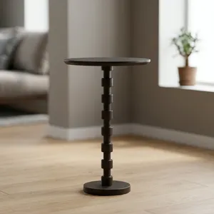 Table basse en bois minimaliste moderne, meubles de salon faits à la main - Product Image 2
