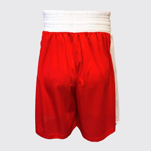 Pantalones Cortos de Boxeo Rojos para Hombre, Corte Regular, Secado Rápido, Ropa de Artes Marciales para Adultos - Product Image 4