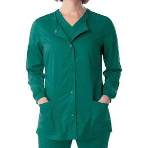 Vestes d'uniformes médicaux d'hôpital personnalisables, ensembles de blouses médicales sur mesure, tenues de travail pour cliniques, spas et salons, blouses médicales pour femmes, hauts + pantalons - Product Image 2