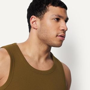 Débardeur uni col rond éco-responsable pour hommes, personnalisable, en coton, pour le sport, la gym et les loisirs, 120g, vente en gros, fabricant - Product Image 4