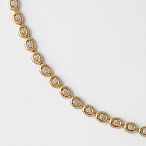 Joyería Fina, Collar de Diamantes Cultivados en Laboratorio con Engaste de Bisel de 4.37ct en Oro Amarillo de 14K, Certificado IGI, Cierre de Caja, Elegante y Lujoso - Product Image 2
