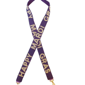 เข็มขัดประดับลูกปัด MARDI GRAS แบบใหม่ ดีไซน์สวยเก๋ งานปักมือ ปรับขนาดได้ เหมาะสำหรับเทศกาลนี้ - Product Image 1