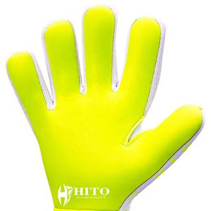 Gants de gardien de but de football de qualité supérieure, 4 mm, Latrex allemand, dos en silicone injecté, hybride, design personnalisé, caoutchouc T-Tab - Product Image 4