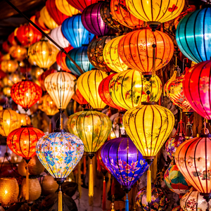 ELEGANT <b>BAMBOO</b> SILK <b>LANTERN</b> / HANDCRAFTED & CLASSIC DESIGN / MADE in VIETNAM/ MS. ALINA - Product Image 5