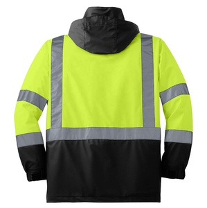 Vêtements de travail haute visibilité pour la construction et la sécurité, veste de travail réfléchissante pour hommes avec broderie personnalisée, fournis par l'usine. - Product Image 2