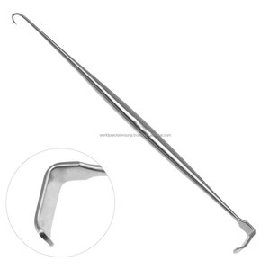 เครื่องมือผ่าตัดแบบปลายคู่ Meyerding Skin Hook Retractor ทำจากสแตนเลสสตีล สำหรับใช้ในคลินิกศัลยกรรมตกแต่ง - Product Image 3