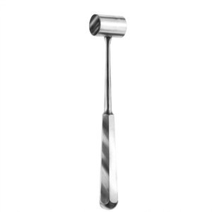 Marteau réflexe en acier inoxydable, instrument chirurgical manuel ORL, outil médical de classe I - Product Image 1