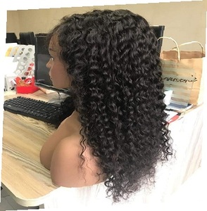 100% Natural Cuticles Aligned Temple Hair Soft Raw Indian Water Wave Remy Hair <b>Double</b> Weft Bundles Single Donor Human Hair - Product Image 5